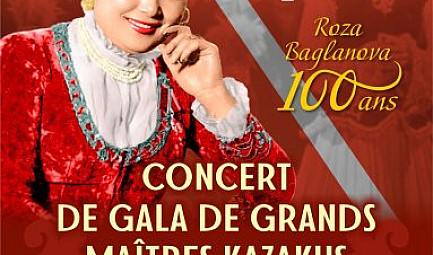 TV Locale Paris- le 4 ocobre 2022 à l'UNESCO, le ''100e anniversaire de Roza Baglanova, artiste et chanteus..