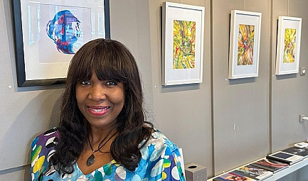 Yolande Oxybel (OxybelyArts) : les couleurs de l'intérieur.