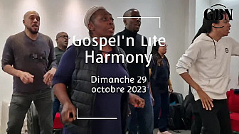 TV Locale Paris: Géraldine Barlagne-Naigre Vice-Présidente de la commission culture de Guadeloupe rend visite à la chorale Gospel'n Life Harmony à Paris.