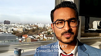 Un Elu, une minute : Salim ANSARY Conseiller Municipal de Rosny-sous-Bois