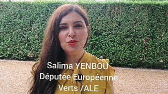  1 Elu(e) 1 Minute : Salima YENBOU Députée Européenne !