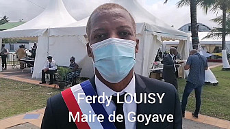 1 Elu 1 Minute : Ferdy LOUISY Maire de la commune de Goyave en Guadeloupe.